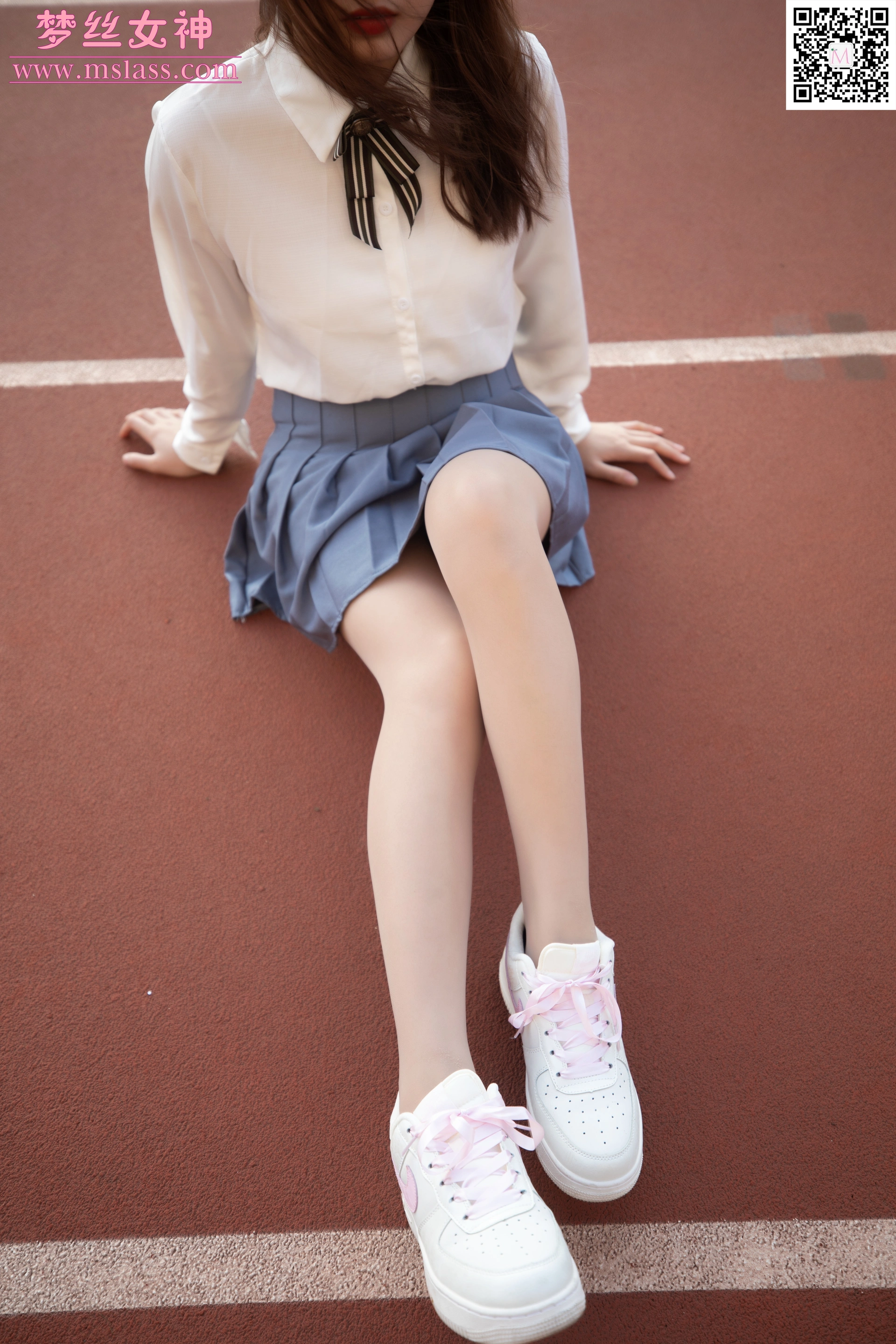 MSLASS梦丝女神 - 2019.10.18 NO.053 珂珂 粉红NIKE女神 2